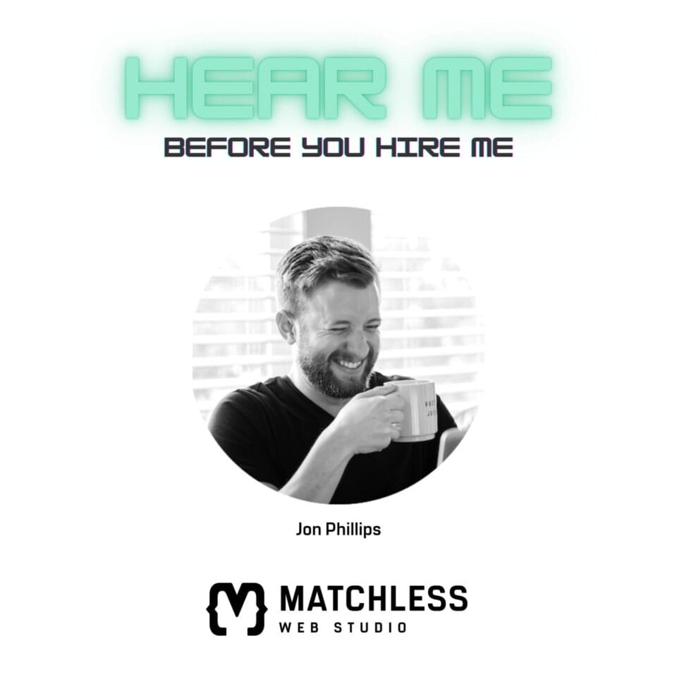 Hear me before you hire me podcast art centered